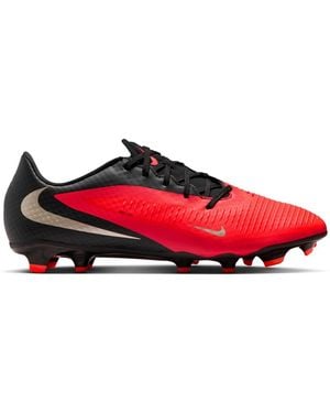 Nike Voetbalschoenen Voor Van De Academy-Serie, Voor Harde Ondergrond Zwart) - Rood