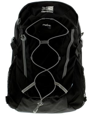 Karrimor Backpack Padded Laptop Compartment Metro 30 Zip Textile - Black
