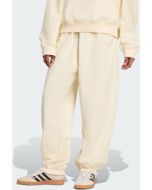 adidas Originals Essentials Linear Jogger Pant Oversized - Natural