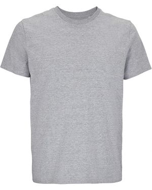 Sol's Adult Lyam T-Shirt Marl) - Grey