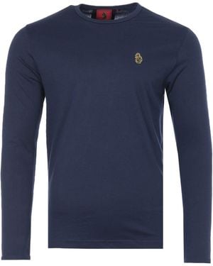 Luke 1977 Trouser Snake Long Sleeve T-Shirt - Blue