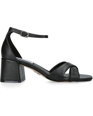 Steve Madden Leather Fergie Heels - Black