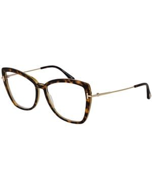 Tom Ford Bril Met Blauwe Filterlenzen Ft5882-B 056 55 - Metallic