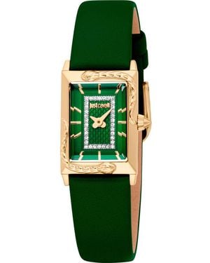 Just Cavalli Jc1L364L0025 Ladies Animalier Dolcezza Snake Watch - Green