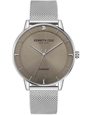 Kenneth Cole Kc50857005A Classic Dress Watch - Grey