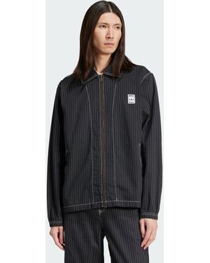 adidas Originals Wabash Nylon Coach Jacket - Black