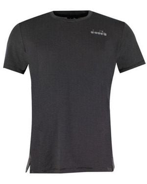 Diadora Easy Tennis T-Shirt - Black