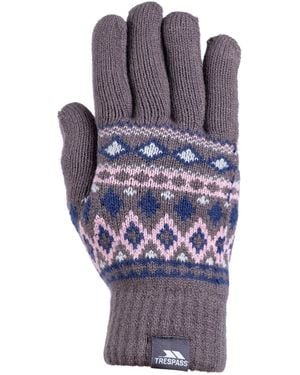 Trespass Adult Shawny Gloves - Purple
