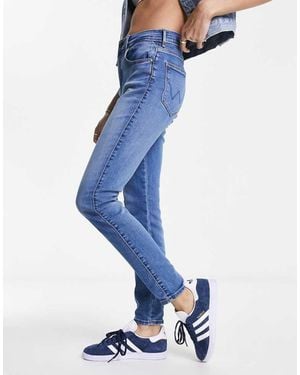 Wrangler High Rise Skinny Jean - Blue