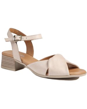 Jones Bootmaker Jaira Leather Buckle Fasten Sandals - Brown