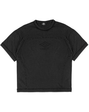 Umbro Wasted Boxy T-Shirt (Faded) - Black