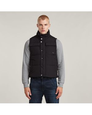 G-Star Foundation Padded Vest - Black