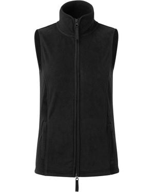 PREMIER Ladies Artisan Fleece Gilet - Black