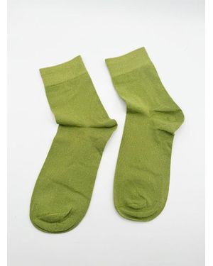 SVNX Glitter Socks Set - Green