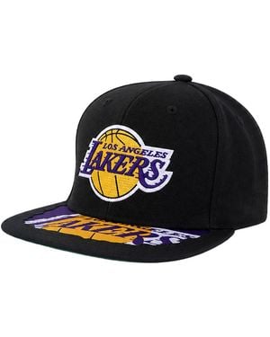 Mitchell & Ness Nba Los Angeles Lakers Munch Time Cap - Black