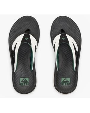 Reef Fanning Toe-Post Sandals - Black