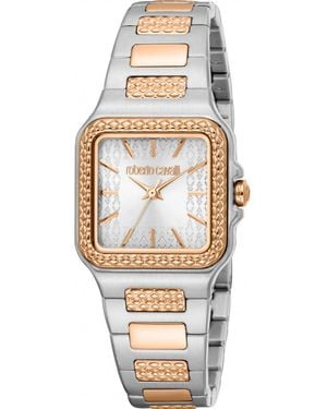 Roberto Cavalli Rc5L170M0065 Ladies Crest Watch - Grey