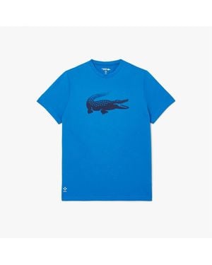 Lacoste Medvedev Tennis T Shirt - Blue
