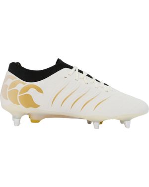 Canterbury Adult Phoenix 2.0 Elite Soft Ground Rugby Boots - White