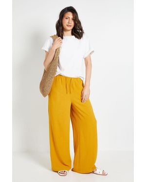 Wallis Drawstring Woven Trouser - Orange