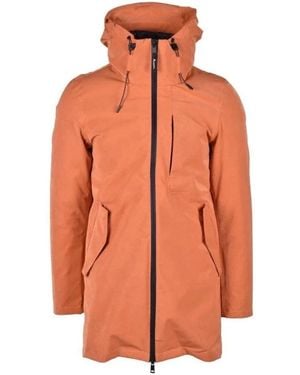 Aquascutum Active 3-Way Parka Rust Jacket - Orange