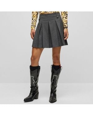 HUGO Rafalle Mini Skirt - Black