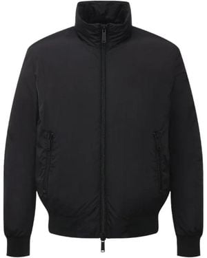 DSquared² Icon Padded Bomber Jacket Nylon - Black