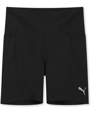 PUMA Training High Waist Pocket Short Tights - Black