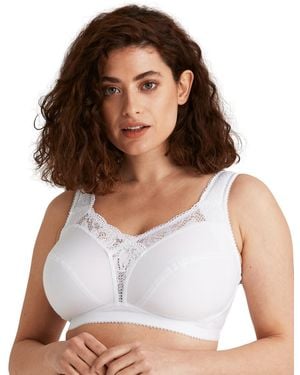 Miss Mary Of Sweden 2133 Sense Non Wired Bra - White