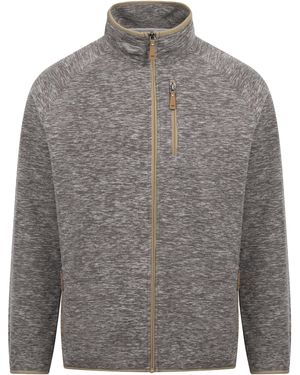 Trespass Cochrane At300 Fleece Jacket Marl) - Grey