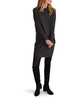 Phase Eight Jocelin Roll Neck Knit Dress - Black