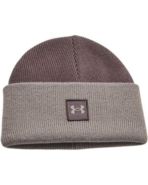 Under Armour Halftime Shallow Cuffed Beanie (grijs)