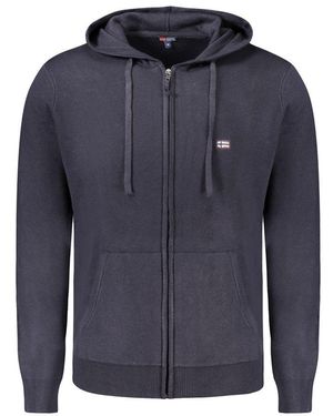 Norway 1963 Zipup Hoodie Casual Style - Blue