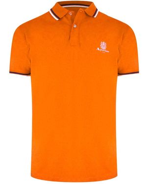 Aquascutum Active Cotton Polo - Orange