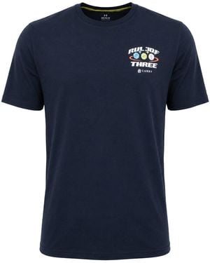 Under Armour Curry Rule Of 3 T-Shirt - Blue