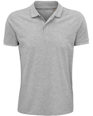 Sol's Planet Pique Organic Polo Shirt Marl) - Grey