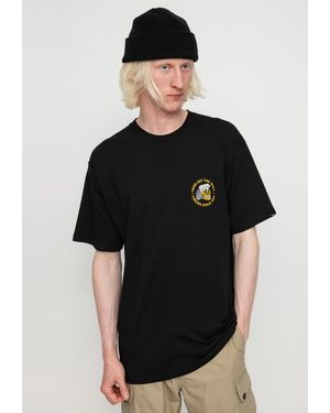 Vans Drain Em Dry Ss T Shirt Cotton - Black