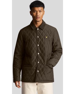 Lyle & Scott Quilted Jacket - Brown