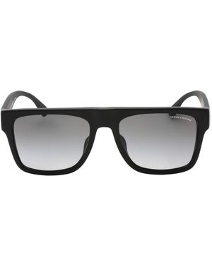 ARMANI EXCHANGE Gradient Lens Matte Sunglasses - Grey