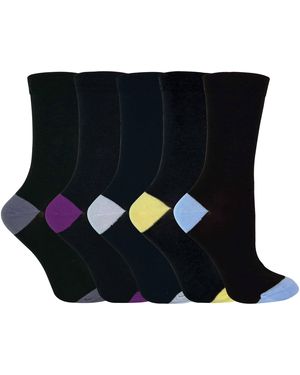 Sock Snob Soft Top Cotton Rich Socks - Black