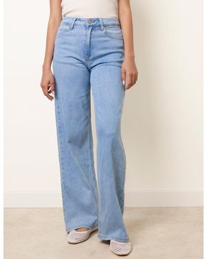 Blue Vanilla Light Weight Stretch Flared Jeans - Blue