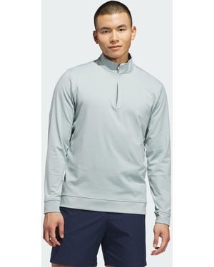 adidas Originals Ultimate365 Classic Quarter-Zip Sweatshirt - Blue
