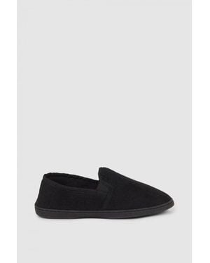 DEBENHAMS Cord Carpet Slipper - White