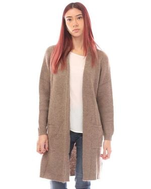 ONLY Jade Open Vest (taupe) - Bruin