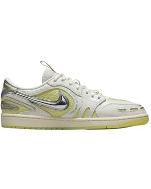 Nike Air Jordan 1 Low Method Of Make V3 Sail Luminous Trainers - Green