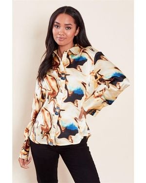 Influence Regular Fit Long Sleeve Shirt - Natural