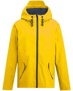 Regatta Ladies Bayletta Grid Distress Waterproof Jacket (Spring) - Yellow