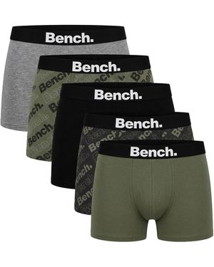Bench Chainey 5Pk Boxer Shorts - Green