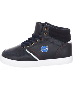 NASA Csk5 High Style Lace-Up Sports Shoes - Blue