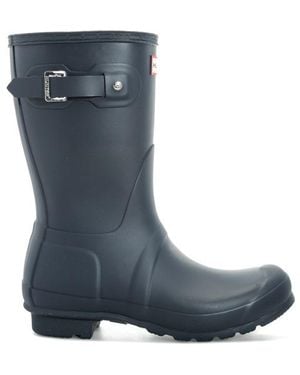 HUNTER Original Short Wellington Boots - Blue